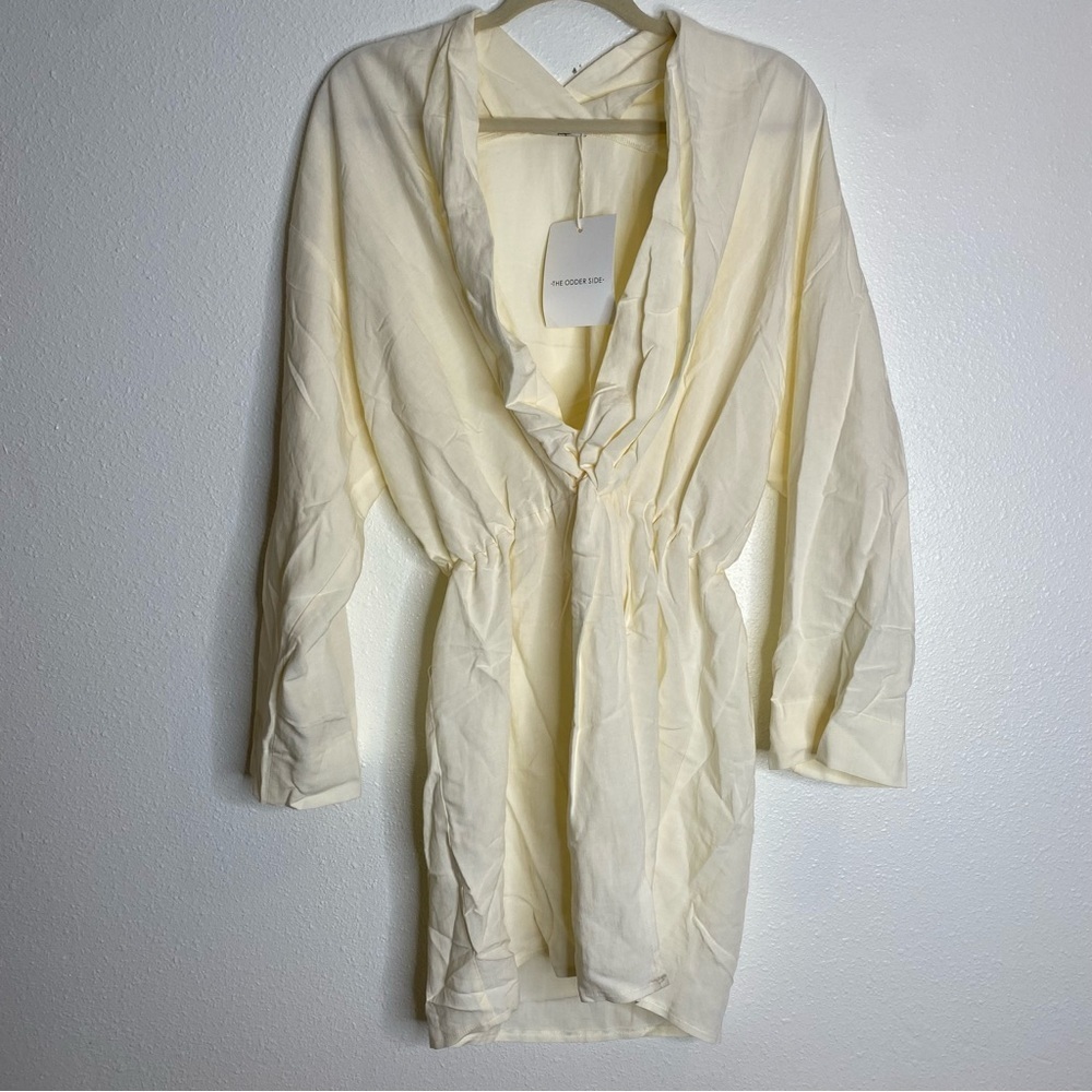 NWT The Odder Side Jude‎ Dress Cream Size S